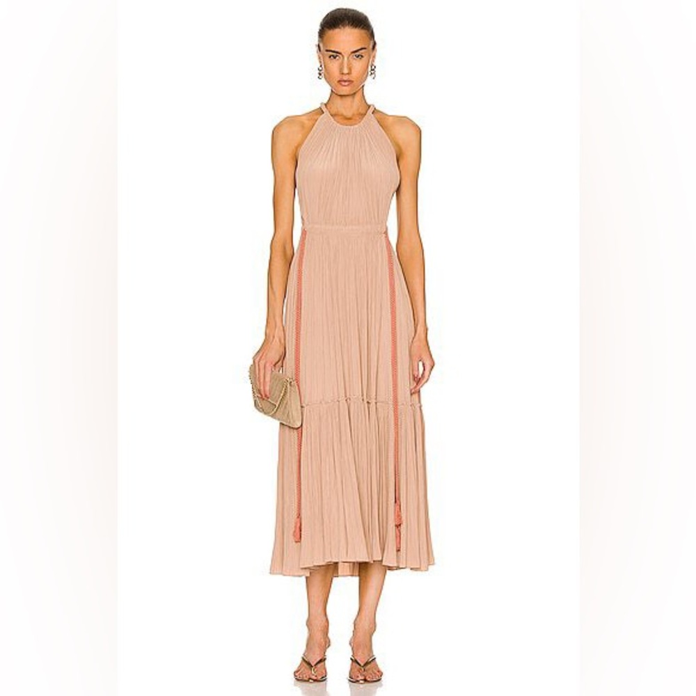 A.L.C. Ella Pleated Midi Dress